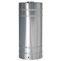 Бочка для вина Metancor Бочка круглая 200 л, Øкрышки 133.4мм, H=1125мм, AISI 304