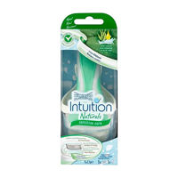 Aparat de ras tip sistem pentru femei Intuition Sensitive Care, 4 lame, 1 rezerva