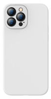 Чехол для смартфона Baseus Liquid Silica Gel Protective iPhone 13 Pro, White