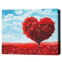 Картина по номерам BrushMe BS52254FC 40*50 сm (fără cutie) Inima naturii