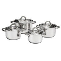 Набор посуды Ambition 68879 Cookware Set 8pcs With Lid, Berry