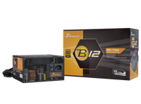 Power Supply ATX 650W Seasonic B12 BC-750 80+ Bronze, 120mm fan, S2FC, Flat black cables