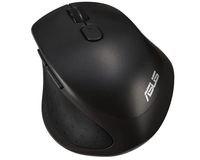 Wireless Mouse Asus MW203, Optical, 1000-2400 dpi, 6 buttons, Ergonomic, Silent, 1xAA, BT/2.4, Black