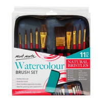 Набор для творчества Mont Marte BMHS0032 Set de periute Watercolour 11buc
