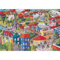 Головоломка Trefl 10712 Puzzle 1000 Eye Spy Paris,Franta