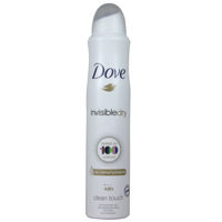 Antiperspirant spray Dove Deo Invisible  200 ml.