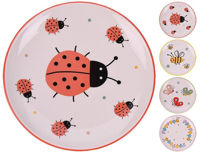 Тарелка Promstore 17100 de desert 20cm Insecte