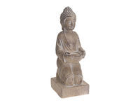 Статуя "Будда на коленях" 42.5cm, керамика, кремовый
