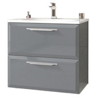 Шкаф под умывальник Orka Nuvola 65 Glossy Antracite (1549-001-0326)