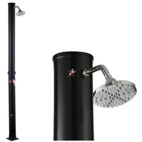Set pentru duș Hydro S Duș solar p/u grădină, 20 litri, H=220 cm, Negru