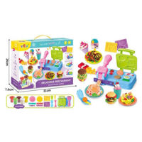 Набор для творчества ToyMall 004540 Set plastilină cu accesorii Restaurant
