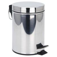 Урна для мусора Promstore 26477 Pedal Bin 3l, H24.5cm, D16cm, металл