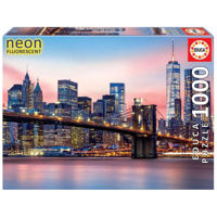 Головоломка Educa 19269 1000 Brooklyn Bridge, Neon