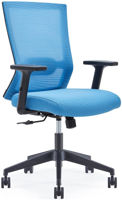 купить Офисный стул 635x550x1015 мм, синий в Кишинёве