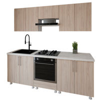 Мебель для кухни Smartex (30102) K3 220сm Stejar Deschis