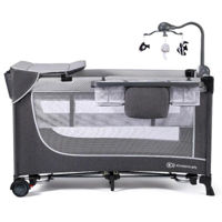 Манеж KinderKraft Leody KCLEOD00GRY00AC grey