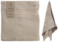 Домашний текстиль H&S 53880 Prosop 50x100cm bumbac, bej