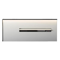 Аксессуар для встраиваемой техники Falmec MODULE PANEL AIR WALL 150cm RIGHT White Glass Black PROFILE