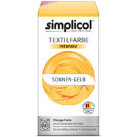 SIMPLICOL Intensiv - Sonnen-Gelb, Vopsea pentru haine si textile in masina de spalat, Galben-Soare