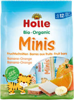 Mini-batonase Holle Bio banane-portocale (12+ luni) 8х12.5 g