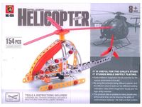 Конструктор "Вертолет", 154дет 28Х20Х4.5cm
