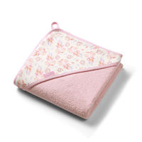 Полотенце с капюшоном Babyono Pink 100x100 см