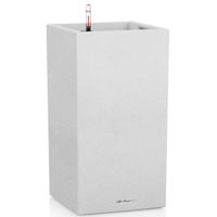 Ghiveci pentru flori Lechuza Canto Color Tower 30, Quartz White