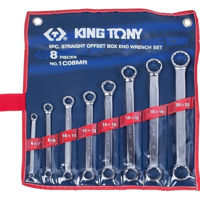 Ключ гаечный King Tony 1C08MR ключи накидные прямые 6-22мм 8 пр.
