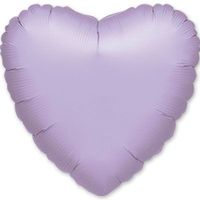 Сердце Бледно Фиолетовая