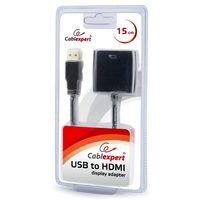 Adapter USB 3.0 male to  HDMI female, Gembird "A-USB3-HDMI-02"