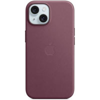 Чехол для смартфона Apple iPhone 15 FineWoven MagSafe Mulberry MT3E3
