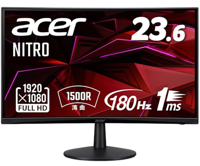 23,6" Игровой Mонитор ACER Nitro ED240QS3, VA 1920x1080 FHD, Black