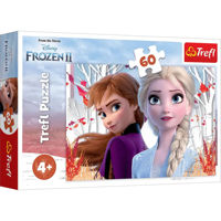Puzzle Trefl 17333 Puzzles 60 The enchanted world of Anna and Elsa Disney Frozen 2