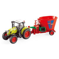 Машина Wenyi 900K 1:16 Tractor cu fricțiune Trailered Farm Tractor