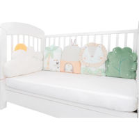 Бортик для кроватки Kikka Boo 31201010276 Set de perne de plus pentru patut Jungle King