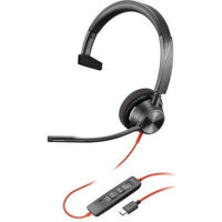 Наушники игровые Poly Blackwire 3310 Mono USB-C (767F8AA)
