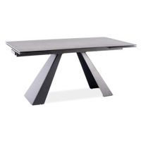 Стол Signal Salvadore ceram (180-260)X90 szary/czar mat
