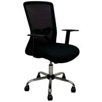 Fotoliu de birou ART Smart-215 OC - scaun oficiu, negru