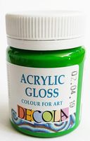 Acrilic "Decola" 50 ml lucios Verde