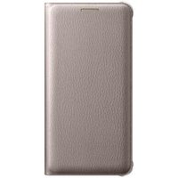 Husă pentru smartphone Samsung EF-WA310, Galaxy A3 2016, Flip Wallet, Gold