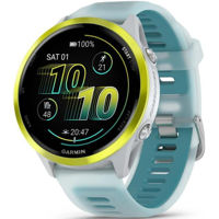 Смарт часы Garmin Forerunner 570 47mm, Whitestone/Amp Yellow (010-02971-01)