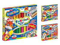 Plastilina Bambino 24buc + covoras