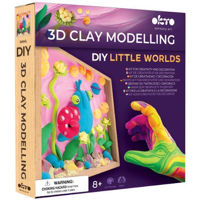 Набор для творчества Okto 20051 Set creativ DIY cu plastilină aerată Air Clay Lumi mici: Melc