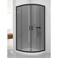 Душевая кабина New Trendy New Varia Black 80*80*190 6mm Active Shield K-0451