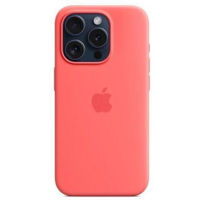 Husă pentru smartphone Apple iPhone 15 Pro Silicone MagSafe Guava MT1G3