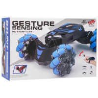 Радиоуправляемая игрушка New World 8869E Машинка с двумя датчиками движения (1:12), синяя, 762025