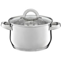 Кастрюля Ambition 60799 Pot With Glass Lid, Berry, 18сm, 2.5L