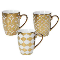 Чашка Tognana 54729 Natale Azulejos Gold, 310ml, in asortiment