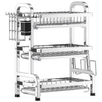 Uscator pentru vase miscellaneous RM60 Suport vesela inox 33x23.5x60cm