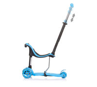 Chipolino Самокат 2в1 с ручкой "Multi Plus" DSMUL0231BL blue